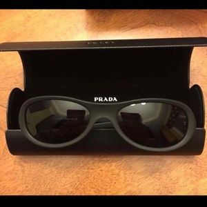 Brand New Prada Oval Frame Designer Sunglasses